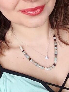 Stella & Dot Anda Intention Lariat Necklace (Balance)